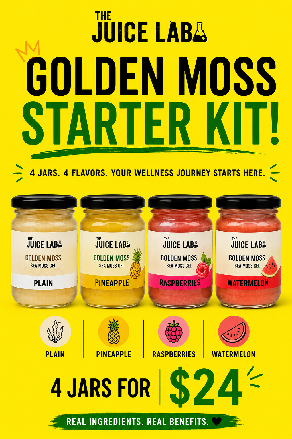 Golden Moss Starter Kit