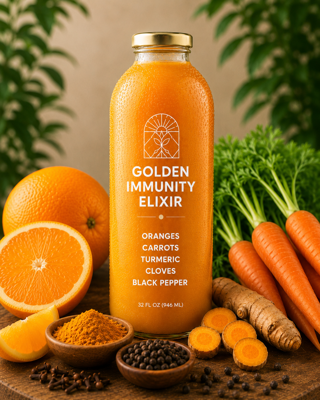 Golden Immunity Elixir 32OZ